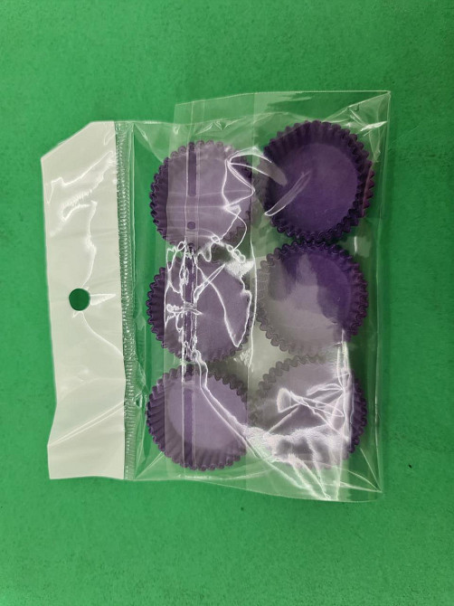 Тартолетка для кексів "Кругла фіолетова"D30 H9,5 (100шт)/3а/ (1 уп.) Харків - фото 3