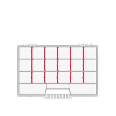 Ящик для инструментов Kistenberg органайзер 12", 290*195*35, NORT, KNO30204T (KNO30204T) Винница