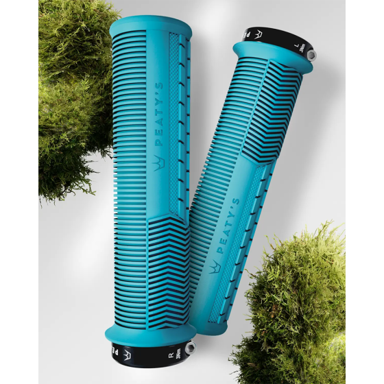 Грипсы Peaty&apos;s Monarch Grip Mushroom, Thin 3032mm, Trail Comfort, Turquoise Київ