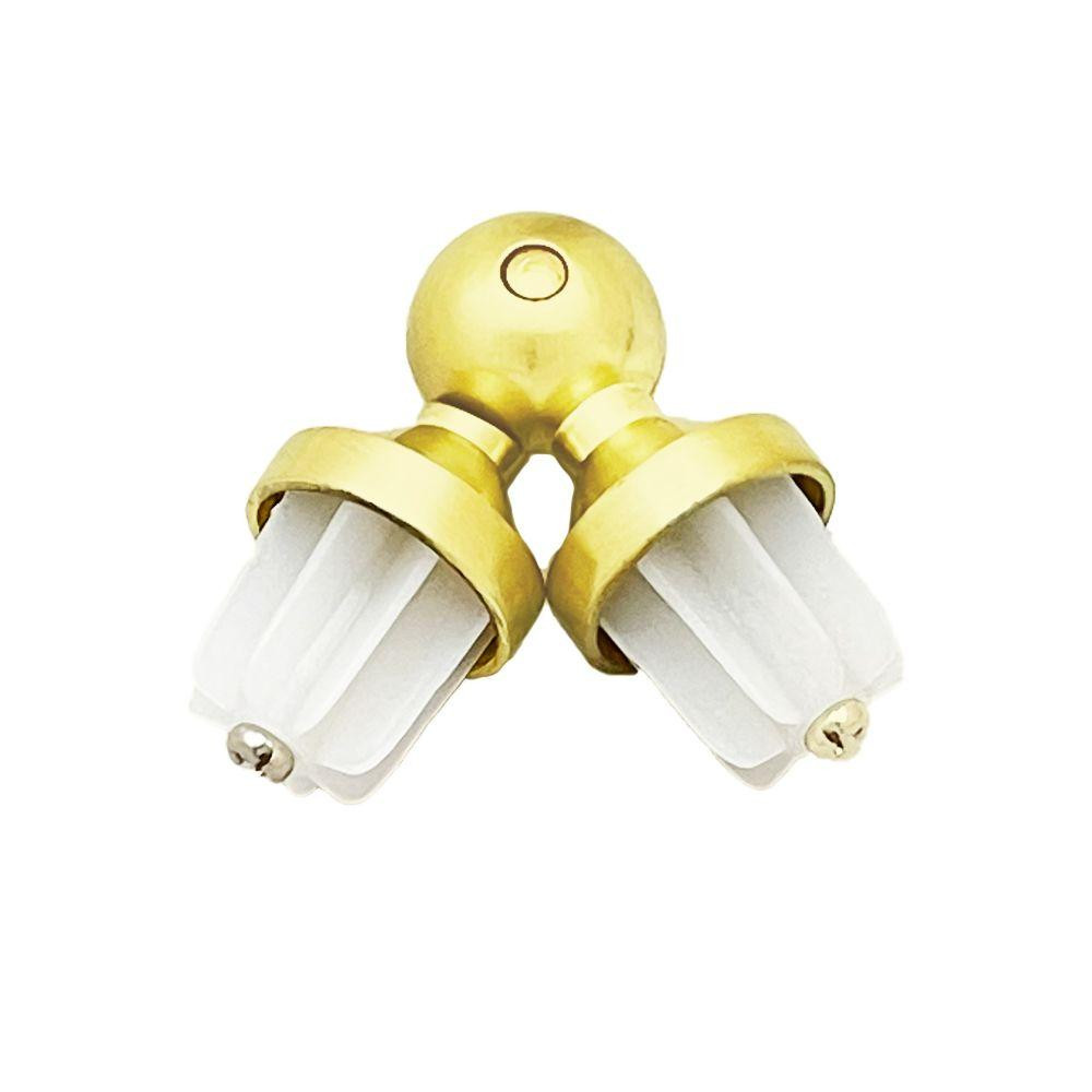 КУТОВИЙ з'єднувач для труби Orvit 25 мм ЗОЛОТО МАТОВЕ Львов - изображение 1