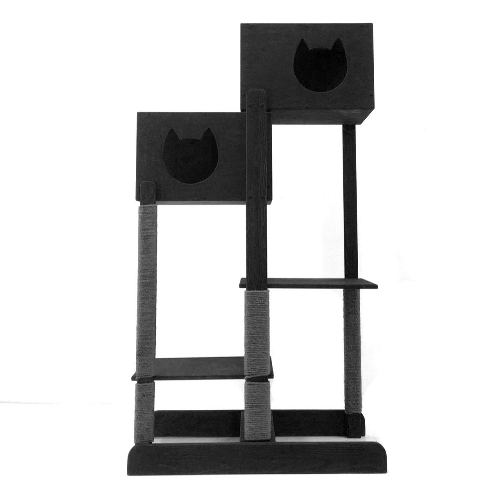 Ігровий комплекс для кішок "Сама 2" венге Миколаїв - фото 1