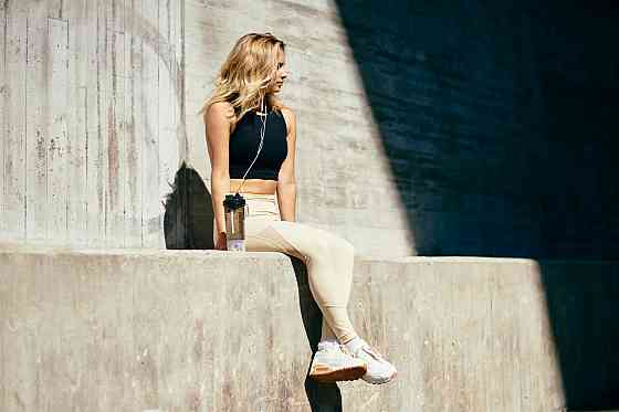 Шейкер спортивний SmartShake Slim 500ml Black Луцк