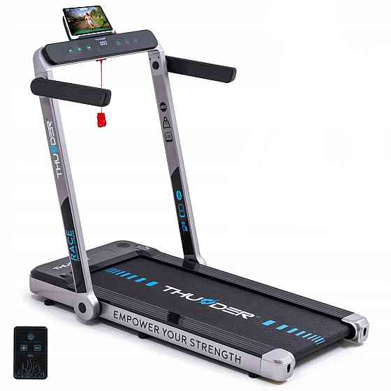 Беговая дорожка электрическая THUNDER RACE-SILVER Киев