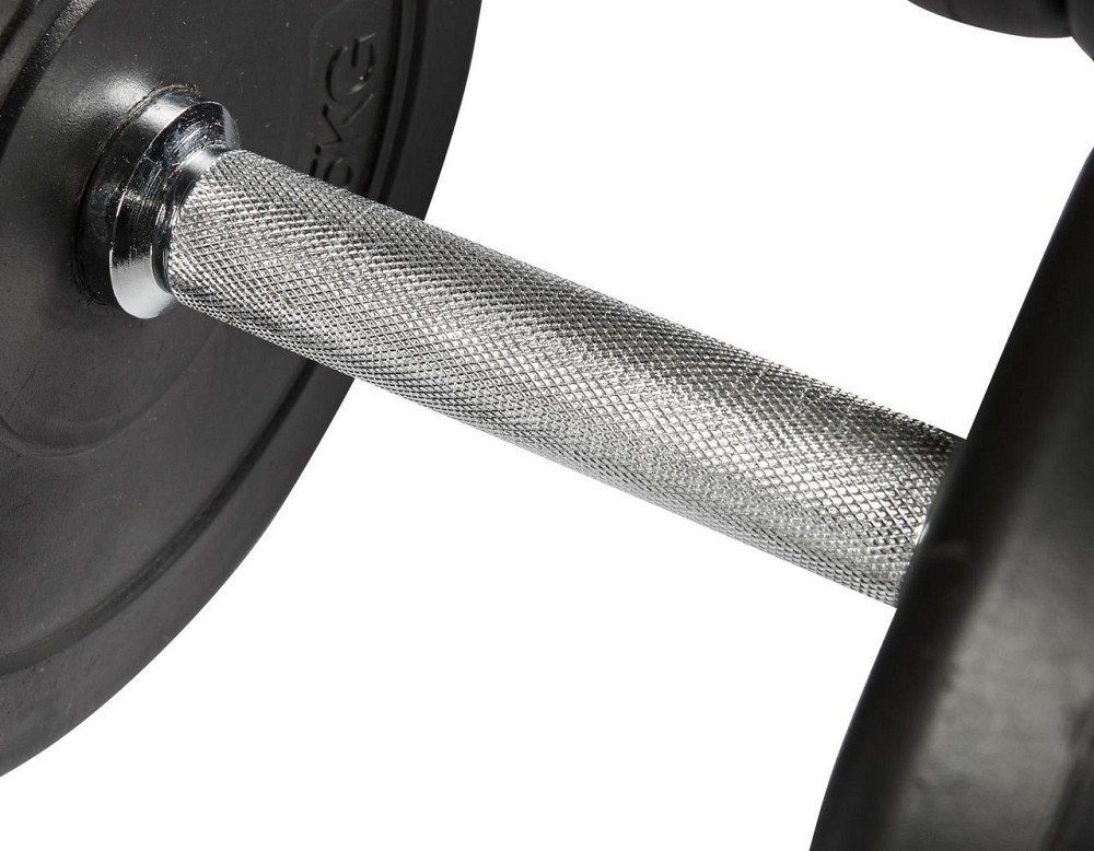 Комплект HARD 142 кг | Штанга складальна 2 м пряма + Гантелі 45 см розбірні Київ - фото 10