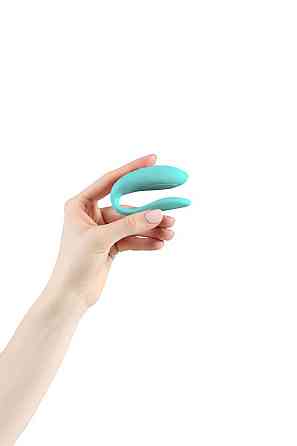 Смарт-вібратор для пар We-Vibe Sync Lite Aqua, 10 віброрежимів, можна поєднувати з проникним сексом Sex Aura Київ
