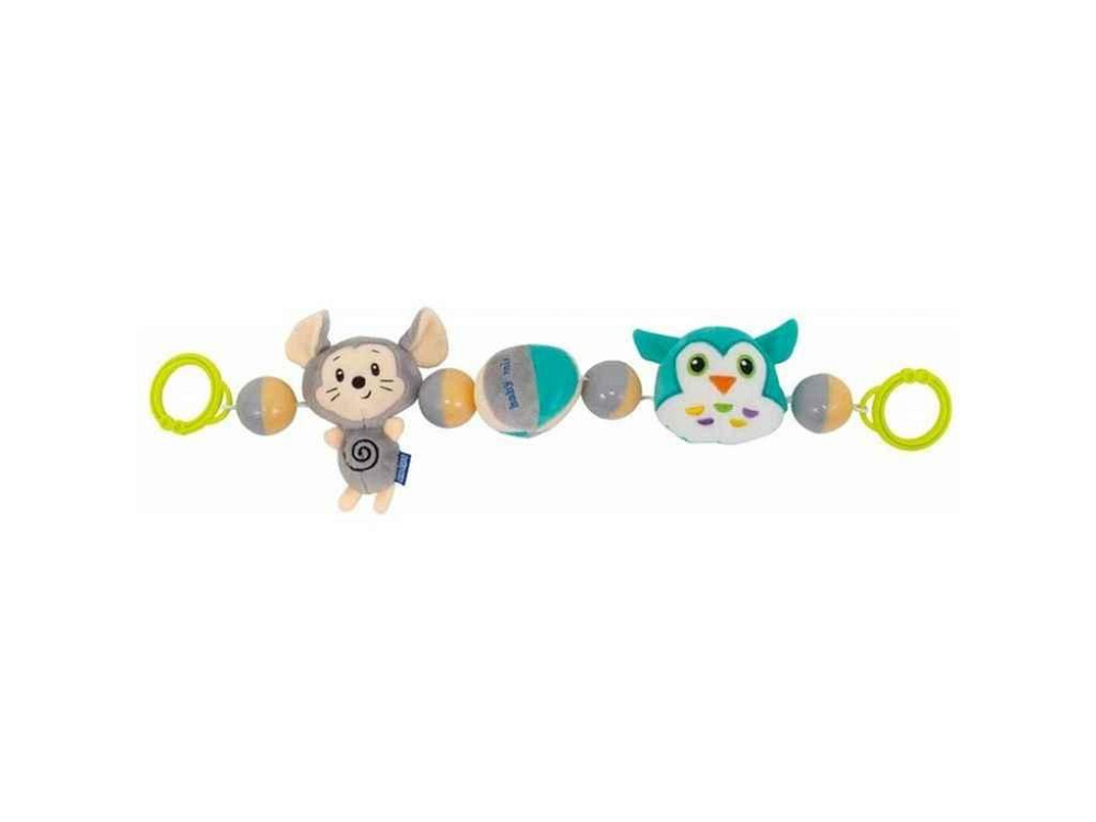 Погремушка плюшевое TE-8544-48 Мышка и сова ТМ BABY MIX Киев - изображение 1