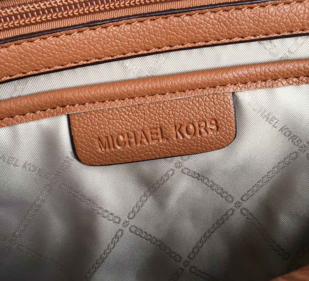 Женский рюкзак Michael Kors Rhea Zip G Brown Lux Киев - изображение 4