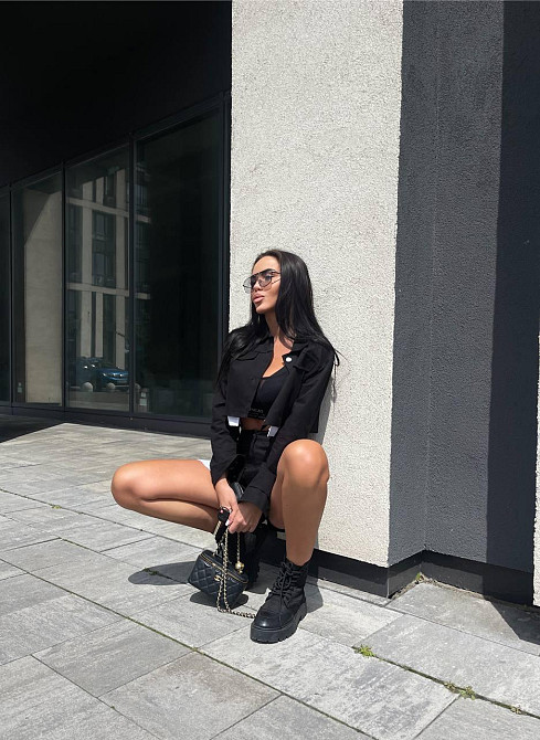 Жіночий стильний літні костюм двійка котон Одеса - фото 8