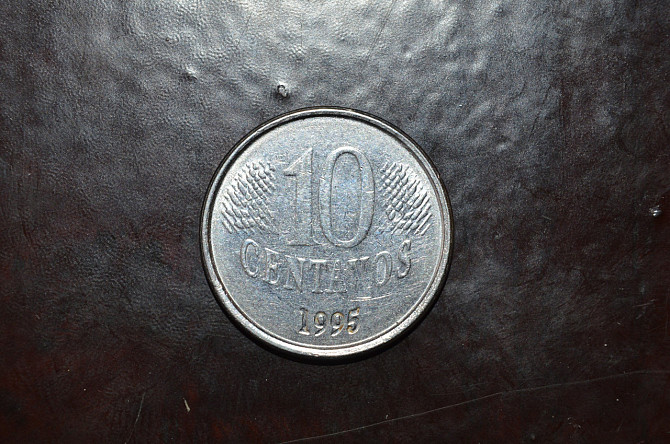 Бразилія 10 центивос 199596,97 рік (БС) Полтава - фото 1