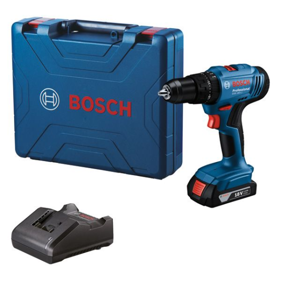 Потужний акумуляторний ударний дриль-шурупокрут Bosch Professional GSB 183-LI із АКБ 18V 2.0Ah, з/п  у кейсі Київ
