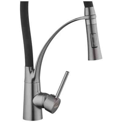 Змішувач Kroner Ersel-GRP03393BLK (CV033800) Вінниця