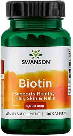Биотин Swanson Biotin 5 mg 100 Caps Луцк