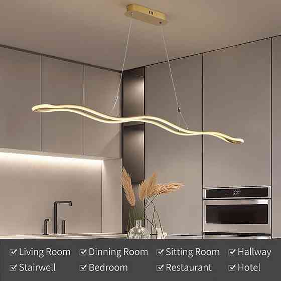 Люстра світлодіодна стельова Світлова Симфонія PJ849 з пультом (Кава) Київ