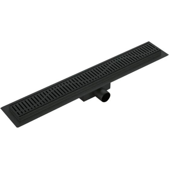 Душовий трап із нержавіючої сталі SUS304 KOER FD35-70x700 Black   ( KR3277 ) 30366 Харків
