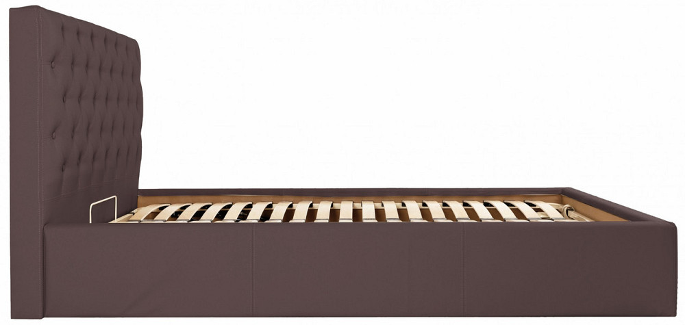 Кровать Двуспальная Coventry VIP 180 х 190 см Fly 2231 С дополнительной металлической цельносварной рамой Темно-коричневый Киев - изображение 10
