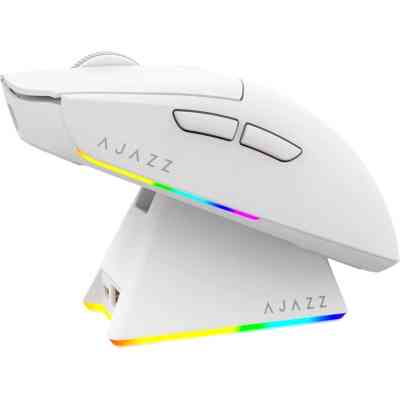 Мышка Ajazz AJ139 V2 MC Wireless/Bluetooth/USB White (AJ139-V2-MC-W) Винница