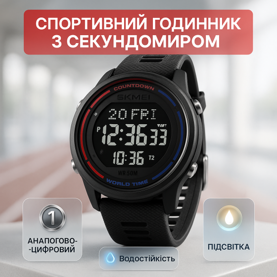 Военные часы для всу SKMEI 2348BKBK, Специальные часы для армии Практичные мужские RM-27 Львов