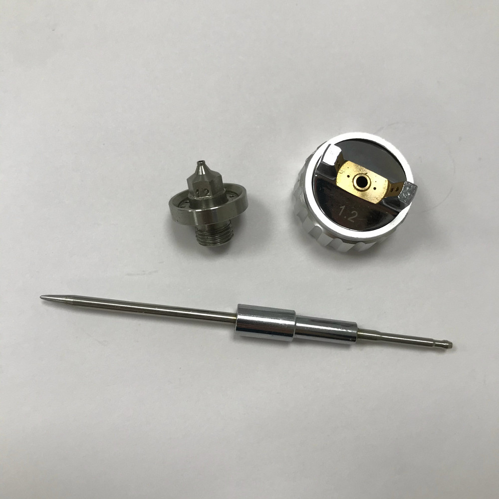 Змінний комплект форсунки для краскопультів H-921-MINI, діаметр 1,2 мм AUARITA NS-H-921-MINI-1.2 Одеса - фото 3