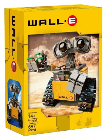 Конструктор Робот WALL-E (Робот Валлі) (16003), 687 деталей сумісний із lego-лего Запоріжжя