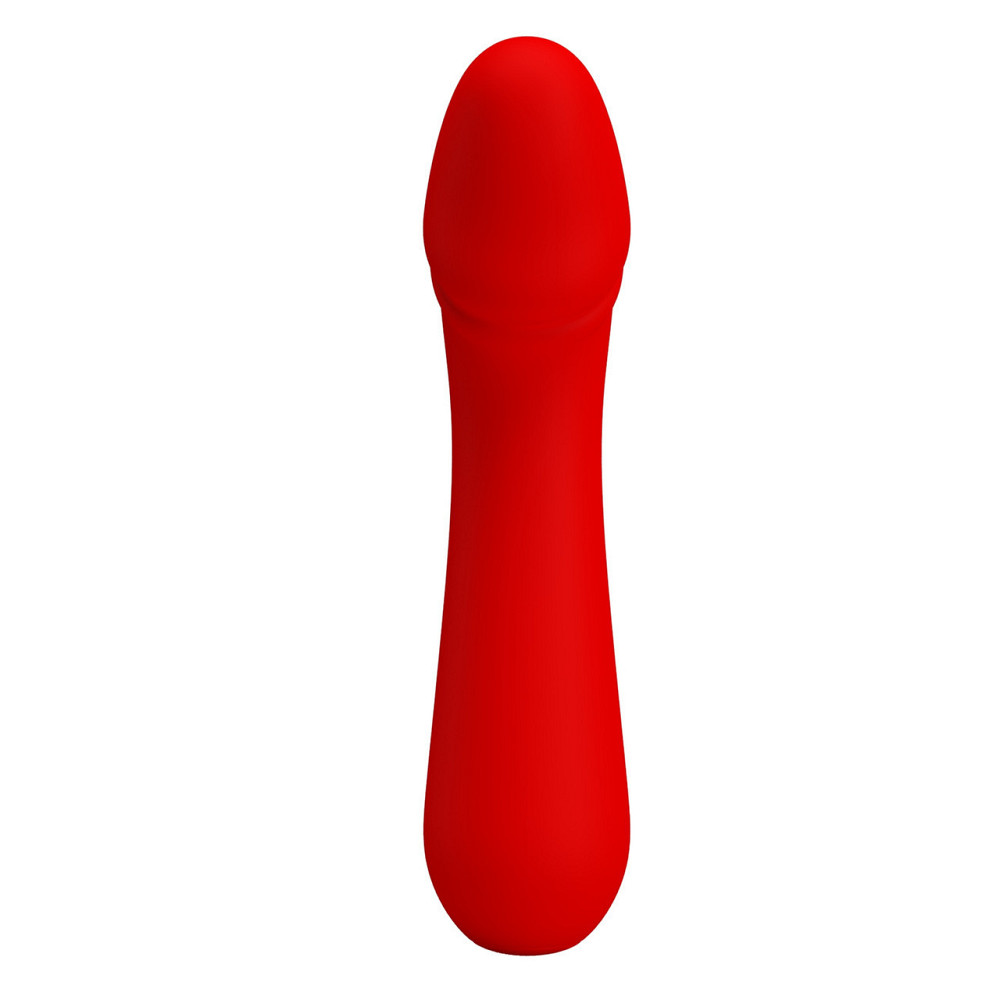Вибромассажер для стимуляции точки G Pretty Love - Cetus Red, BI-014723-2 Sex Aura Киев - изображение 6