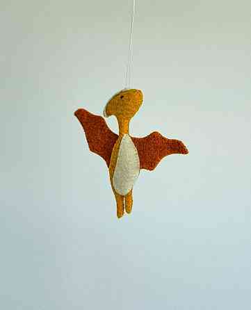 Мягкая фетровая игрушка динозавр птеродактиль ручной работы – безопасная развивающая игрушка Киев