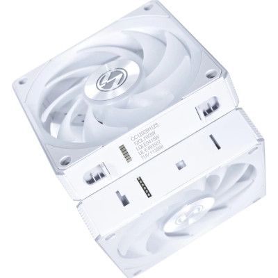Кулер для корпуса Lian Li Uni Fan CL WIRELESS 120-3, White (G99.12CL1W3W.00) Винница - изображение 11