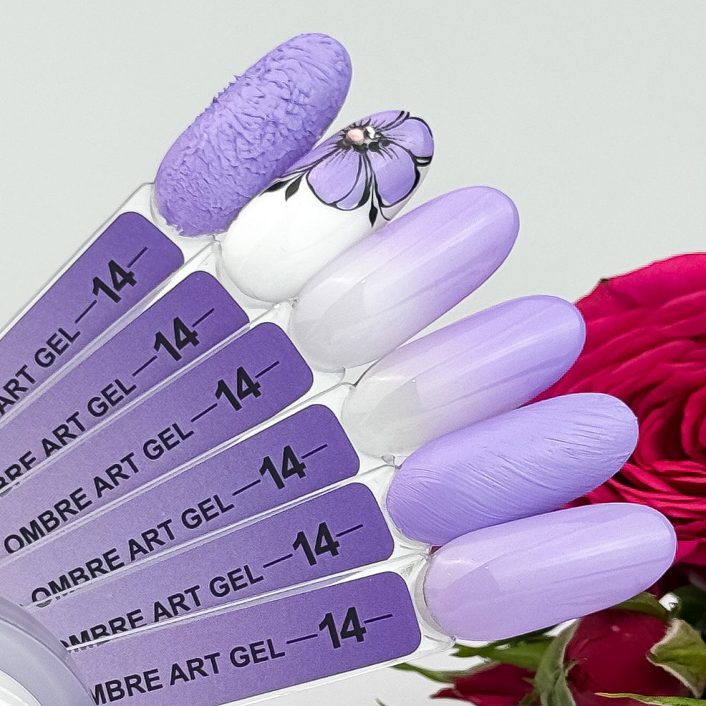 Гель-фарба для омбре Crooz Art gel ombre №14 3мл Херсон - изображение 1