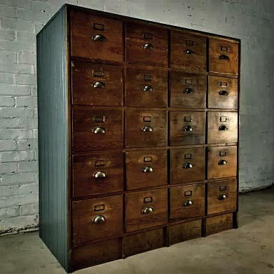 Шкаф каталожный 