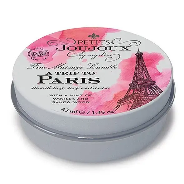 Масажна свічка Petits Joujoux - Paris - Vanilla and Sandalwood (43 мл) з афродизіаками Львов - изображение 1