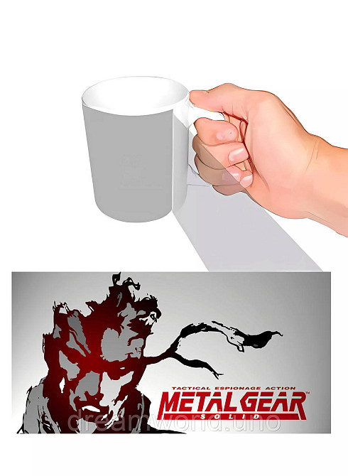 Чашка з принтом Metal Gear Харків - фото 1