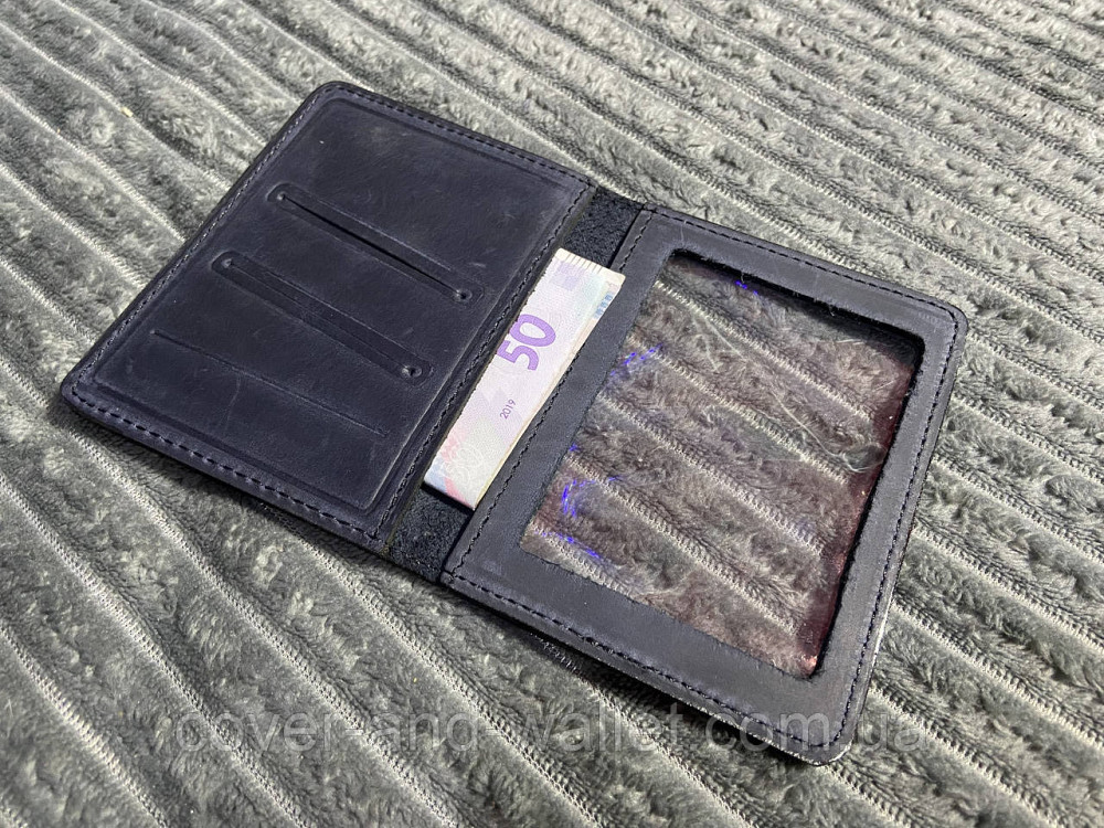 Обкладинка для пенсійного посвідчення та авто документів з гербом України Київ - фото 5