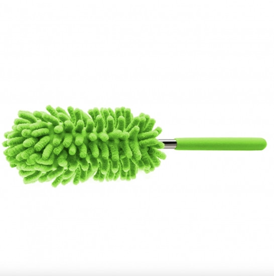 Щітка для прибирання пилу телескопічна (зелена) Вінниця - фото 2