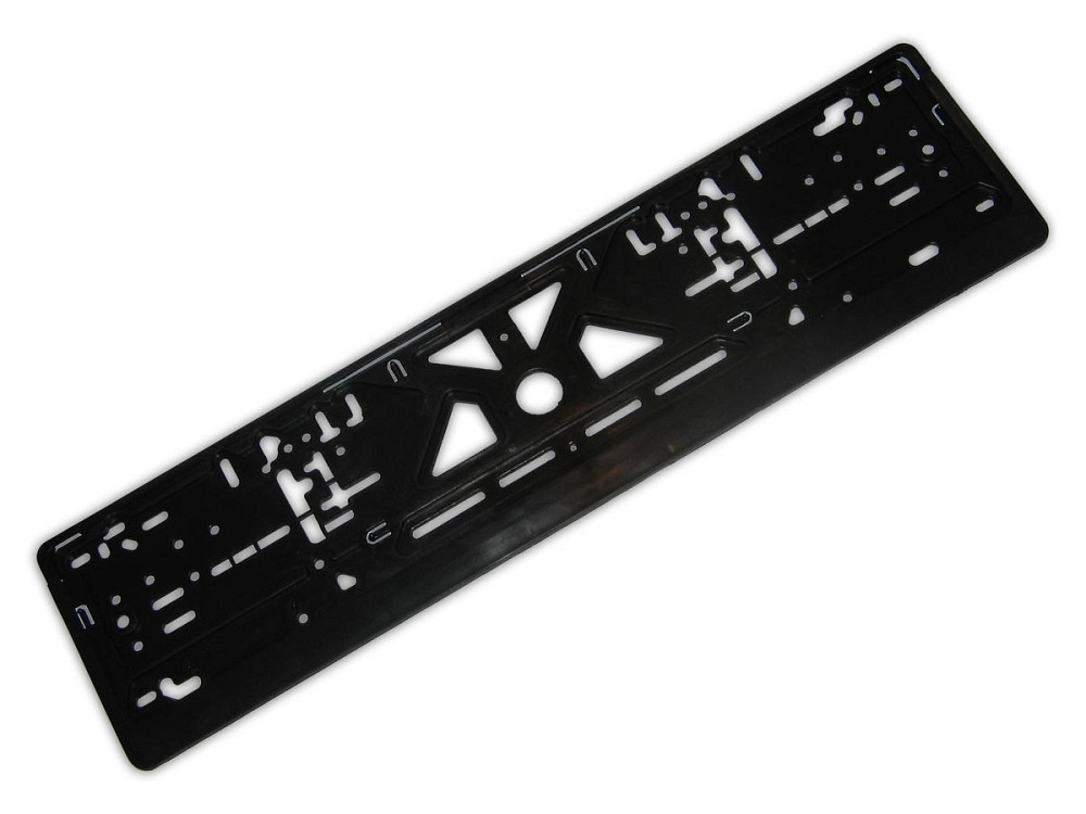 Рамка під номер пластик чорна Вінниця - фото 1