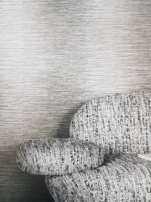 Обои виниловые на флизелине Grandeco Textured vibes 0.53x10 абстракция волны полоски темно желтые Киев - изображение 1