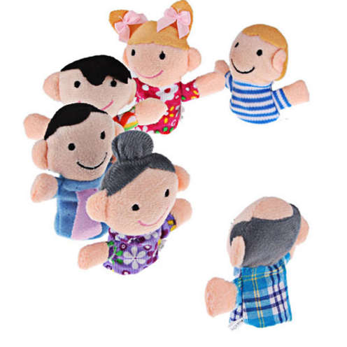 Пальчиковые куклы 6 шт для кукольного театра Киев