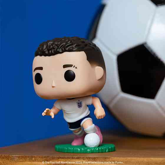 Ігрова фігурка Funko POP! серії Футбол: Англія - Філ Фоден Дніпро