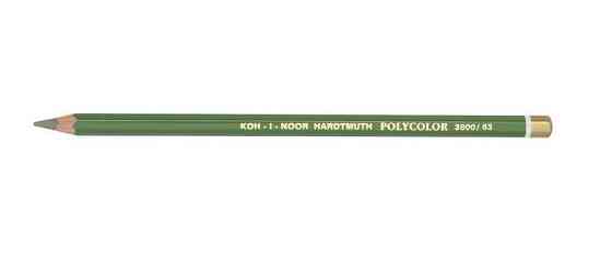 Олівець художній "Kooh-i-Noor" POLYCOLOR 3800/63 olive green light/оливковий св-зелен., шт Київ