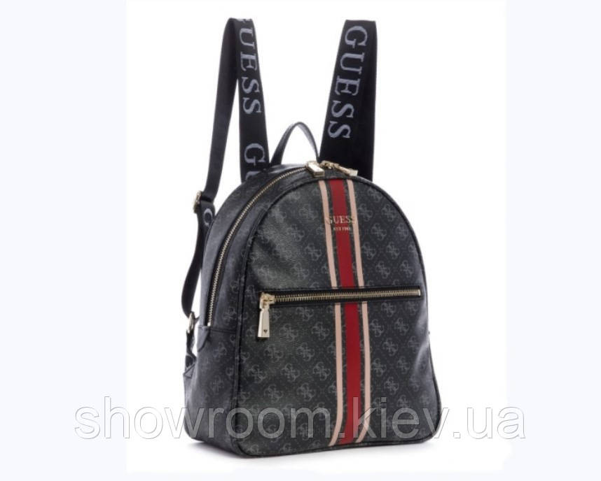 Женский брендовый рюкзак Guess (9532) серый Киев - изображение 1