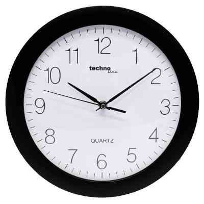 Настенные часы Technoline WT7000 Black (WT7000 schwarz) (DAS301796) Винница
