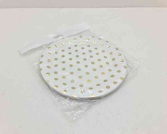 Тарелки бумажные одноразовые детские 