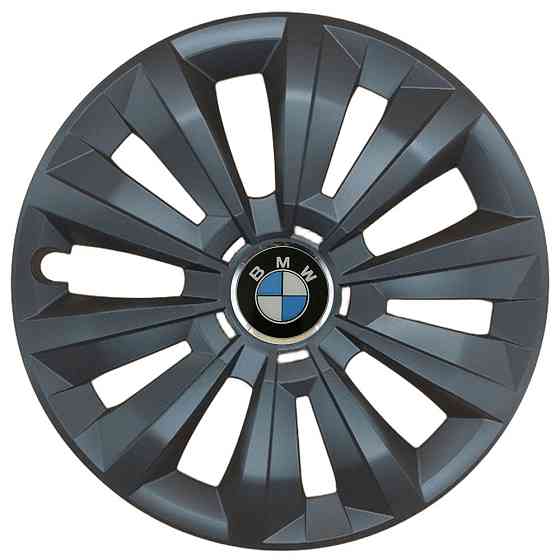 Автомобильные модельные колпаки R15 SJS BMW 346 4шт, черные Винница