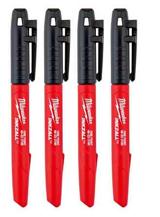 Набір маркерів INKZALL для стройплощадки тонкий - 4 од. Одесса