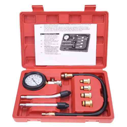 Компресометр 8 в 1 для перевірки рівня стиснення бензинових двигунів Київ
