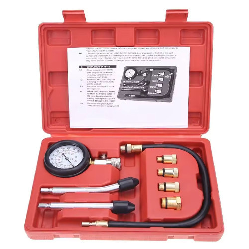 Компресометр 8 в 1 для перевірки рівня стиснення бензинових двигунів Київ - фото 4