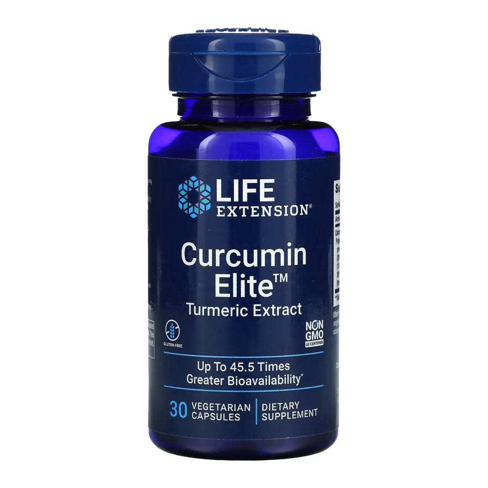 Куркумін Life Extension Curcumin Elite Turmeric Extract 30 капсул Київ - фото 1