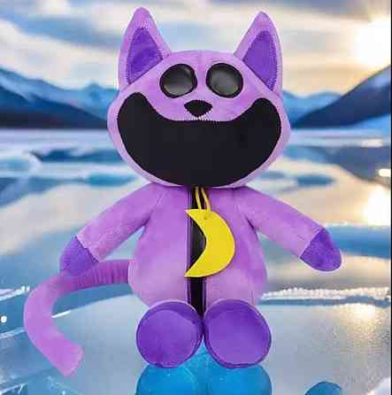 Игрушки кот дрема CATNAP 45-55см улыбающиеся животные Poppy Playtime плюшевая игрушка Киев