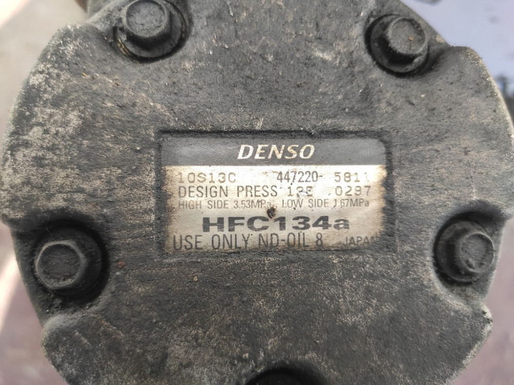 Компрессор кондиционера Suzuki Grand Vitara 2.0 TD 2005-2021 (447220-5811) Ковель - изображение 3