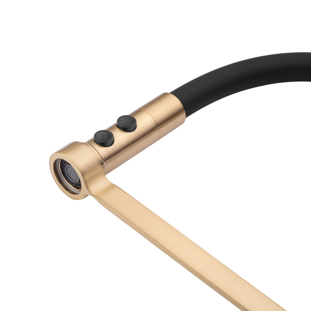 Смеситель для кухни Kroner KRP Ersel - GBG03112BLK Киев - изображение 8