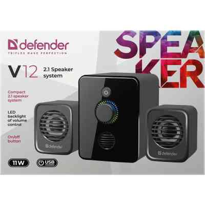 Акустическая система Defender V12 USB Black (65212) Винница