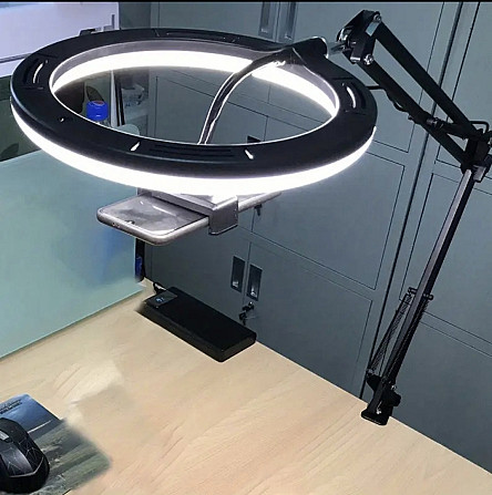 Настільна LED лампа з кріпленням для телефону Смела - изображение 9